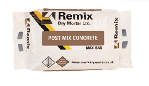 Remix Post Mix Concrete is suitable for use in fixing all types of wooden, metal and concrete posts.